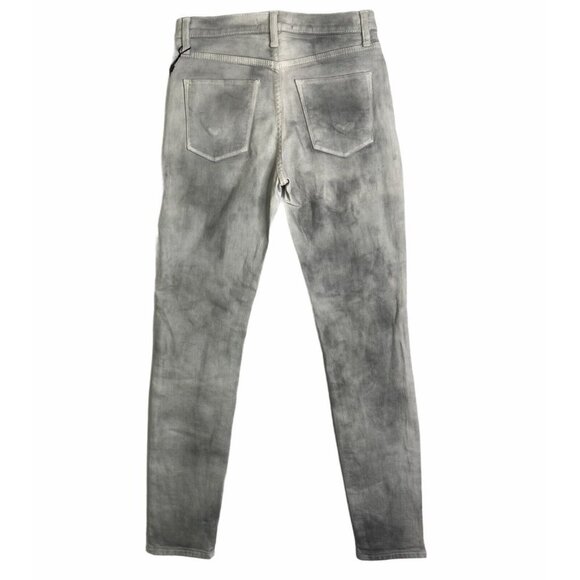 Hudson Womens Gray Barbara Stretch High Waist Super Ankle Skinny Jeans Size 25 - Picture 4 of 9